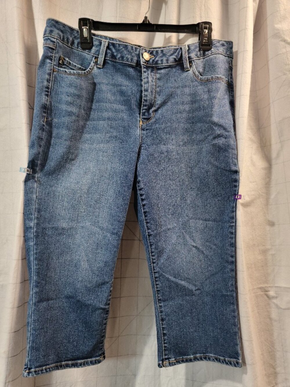 Ladies d. brand Capri size 16 W blue